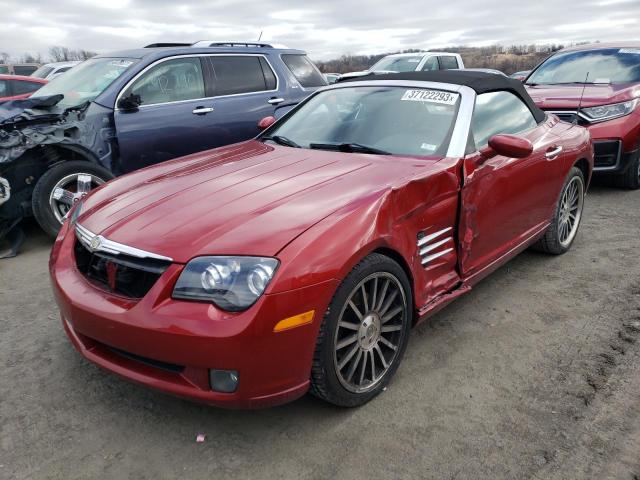 1C3LN55L87X073511 - 2007 CHRYSLER CROSSFIRE RED photo 1