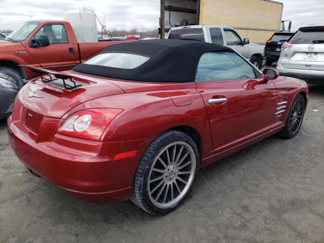 1C3LN55L87X073511 - 2007 CHRYSLER CROSSFIRE RED photo 3