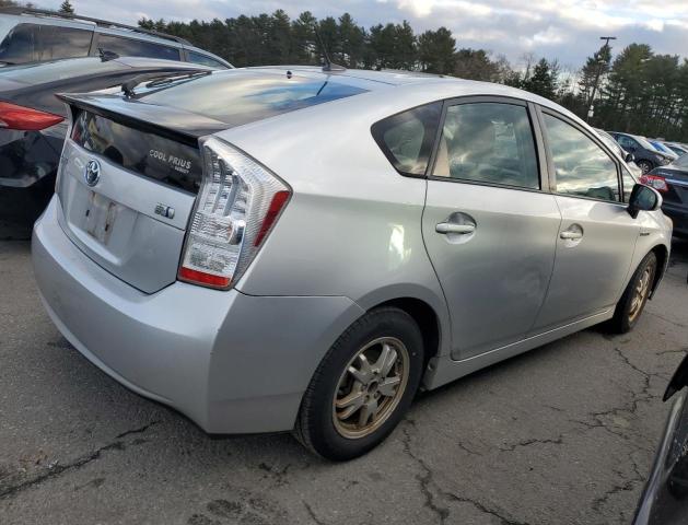 JTDKN3DU2B5321116 - 2011 TOYOTA PRIUS SILVER photo 3