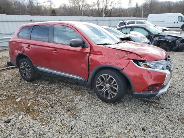 JA4AZ2A33HZ030447 - 2017 MITSUBISHI OUTLANDER ES RED photo 4