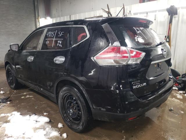 5N1AT2MT8EC853484 - 2014 NISSAN ROGUE S BLACK photo 2