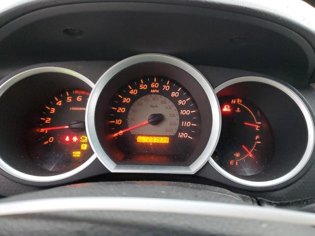 5TETX4CN0AZ685299 - 2010 TOYOTA TACOMA ACCESS CAB ნაცრისფერი ფოტო 9