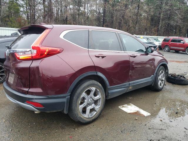 7FARW1H52KE031576 - 2019 HONDA CR-V EX BURGUNDY photo 3