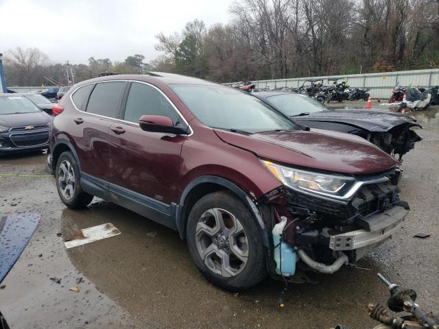 7FARW1H52KE031576 - 2019 HONDA CR-V EX BURGUNDY photo 4