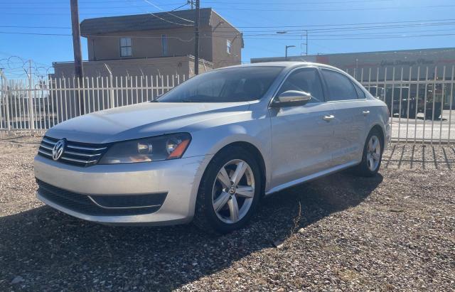 1VWBP7A36CC046597 - 2012 VOLKSWAGEN PASSAT SE GRAY photo 2