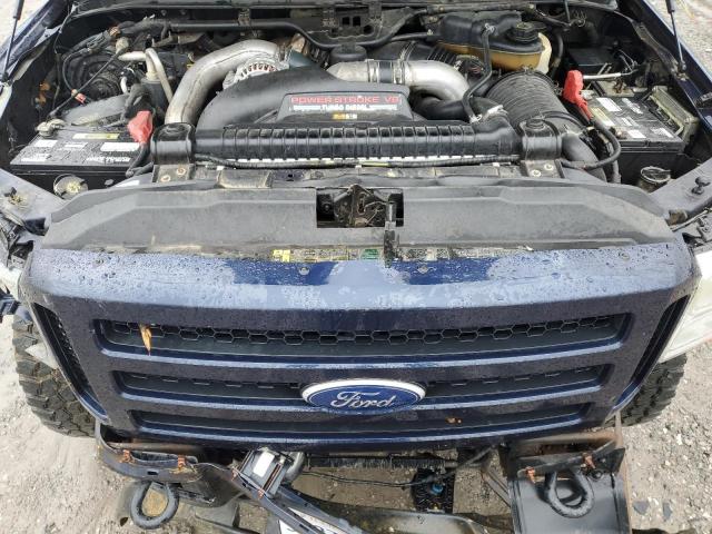 1FTSX21P46EB26143 - 2006 FORD F250 SUPER DUTY BLUE photo 11