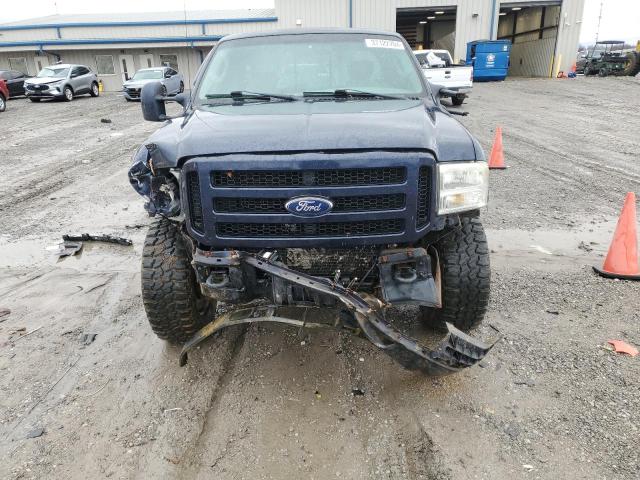 1FTSX21P46EB26143 - 2006 FORD F250 SUPER DUTY BLUE photo 5