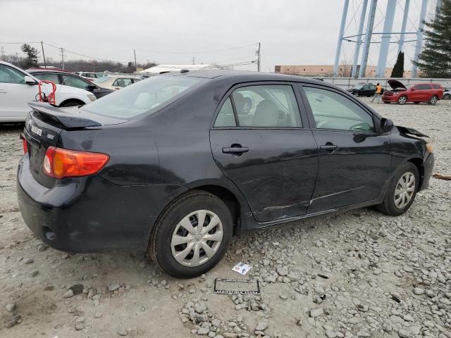 2T1BU40E69C112577 - 2009 TOYOTA COROLLA BASE BLACK photo 3