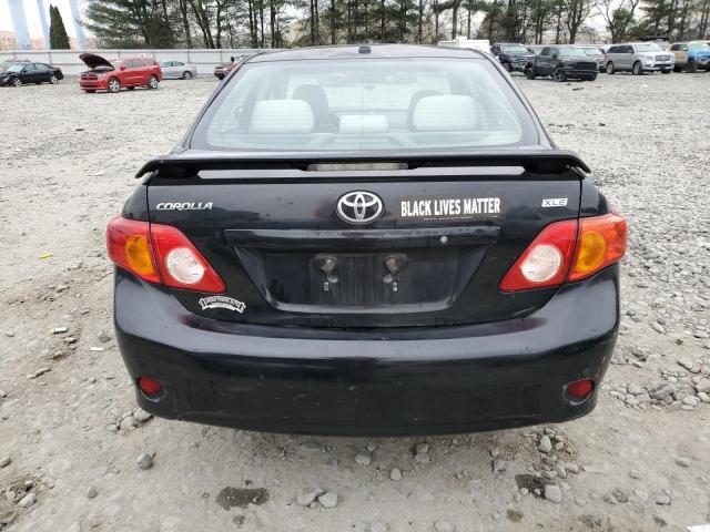 2T1BU40E69C112577 - 2009 TOYOTA COROLLA BASE BLACK photo 6