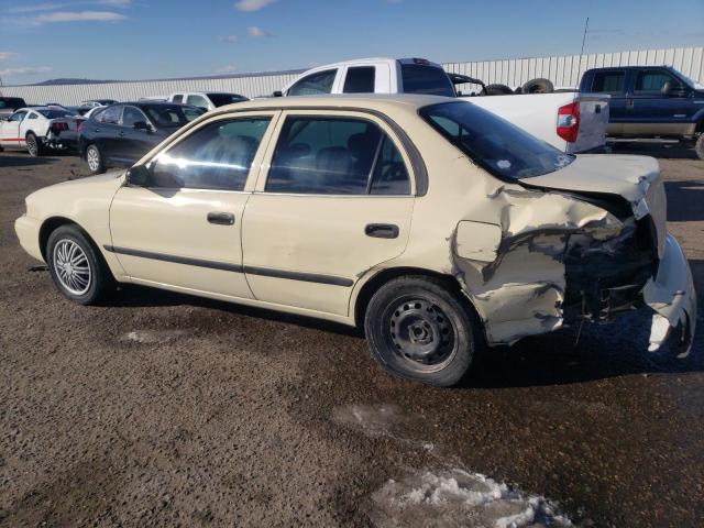 1Y1SK528X1Z438732 - 2001 CHEVROLET GEO PRIZM BASE CREAM photo 2