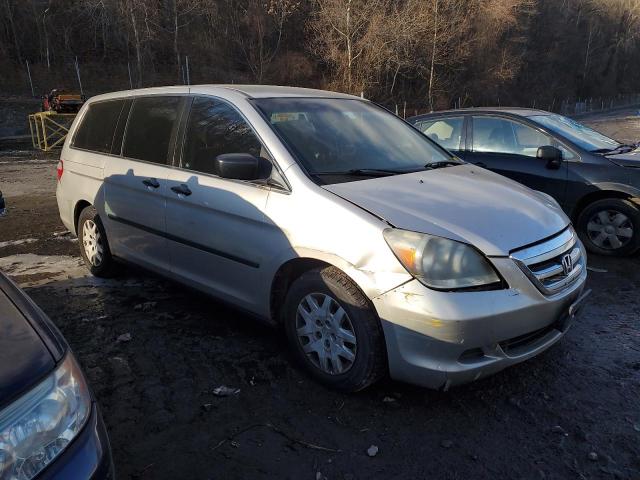 5FNRL38217B088431 - 2007 HONDA ODYSSEY LX SILVER photo 4