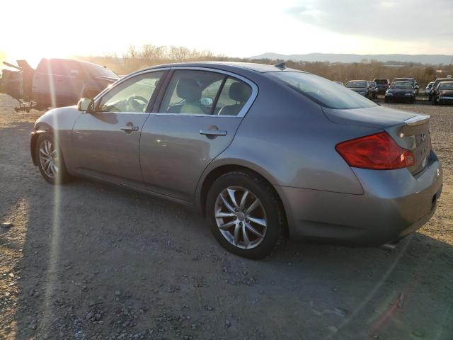 JNKBV61F97M806601 - 2007 INFINITI G35 SILVER photo 2