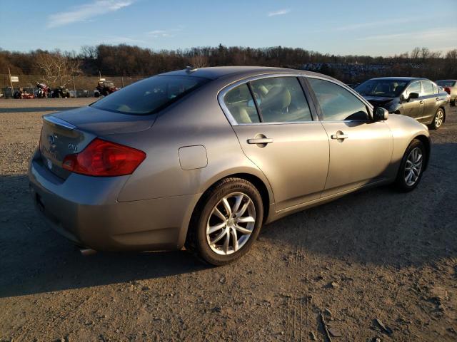 JNKBV61F97M806601 - 2007 INFINITI G35 SILVER photo 3