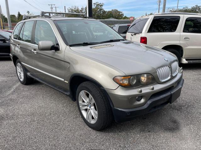 5UXFB53584LV08454 - 2004 BMW X5 4.4I GRAY photo 1