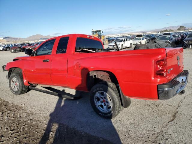 1D7HE42N46S503179 - 2006 DODGE DAKOTA SLT RED photo 2