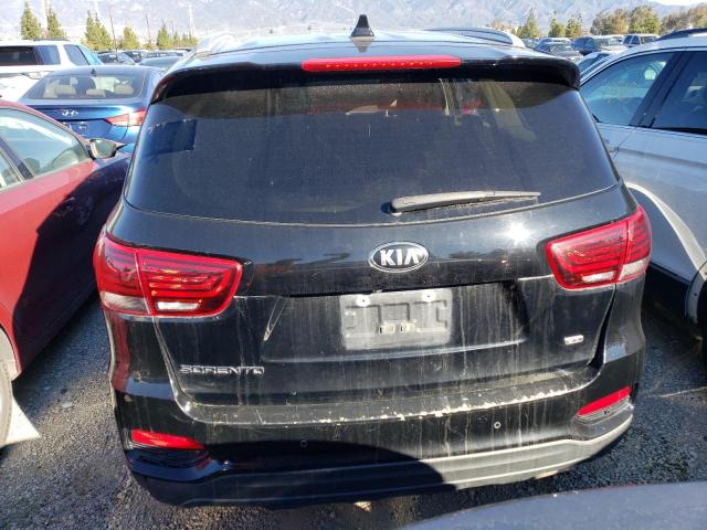 5XYPG4A37KG449263 - 2019 KIA SORENTO L BLACK photo 6