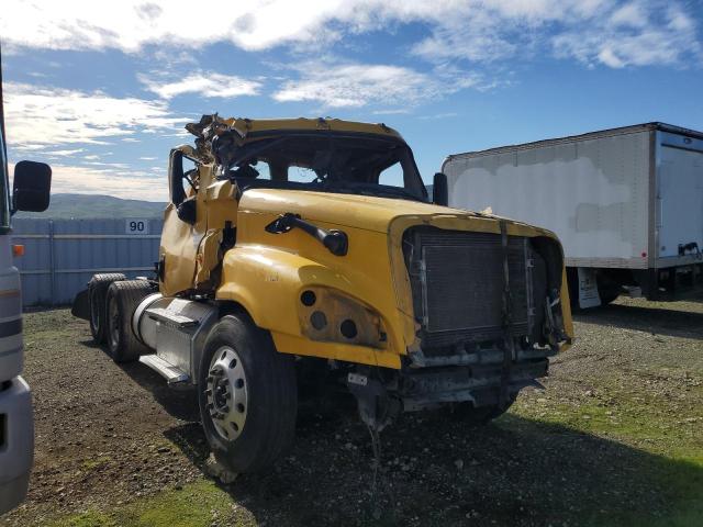 1FUJGEDV6DLBU6809 - 2013 FREIGHTLINER CASCADIA 1 YELLOW photo 1