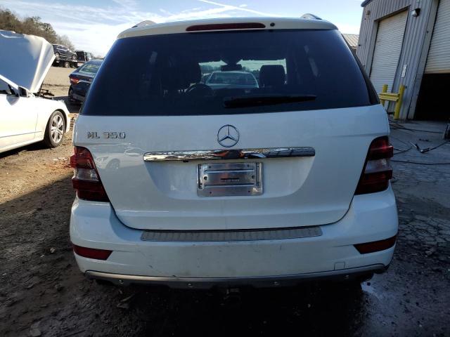 4JGBB5GB7AA548396 - 2010 MERCEDES-BENZ ML 350 WHITE photo 6