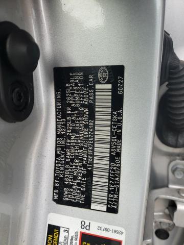 4T1BF1FK7EU774182 - 2014 TOYOTA CAMRY L SILVER photo 12