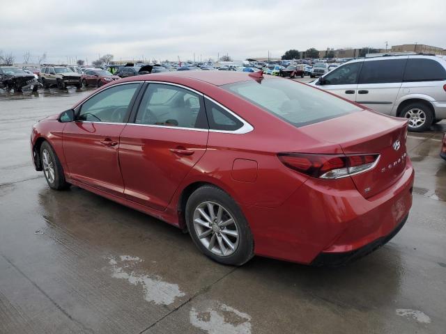 5NPE24AF5KH793103 - 2019 HYUNDAI SONATA SE RED photo 2