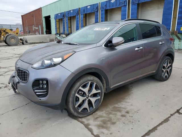 KNDPRCA6XJ7381809 - 2018 KIA SPORTAGE SX SILVER photo 1