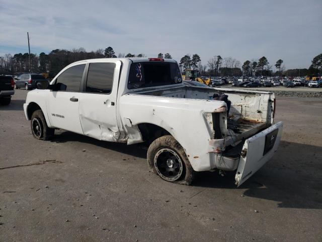 1N6AA07B15N543163 - 2005 NISSAN TITAN XE WHITE photo 2