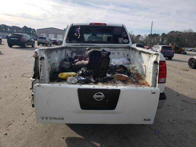 1N6AA07B15N543163 - 2005 NISSAN TITAN XE WHITE photo 6