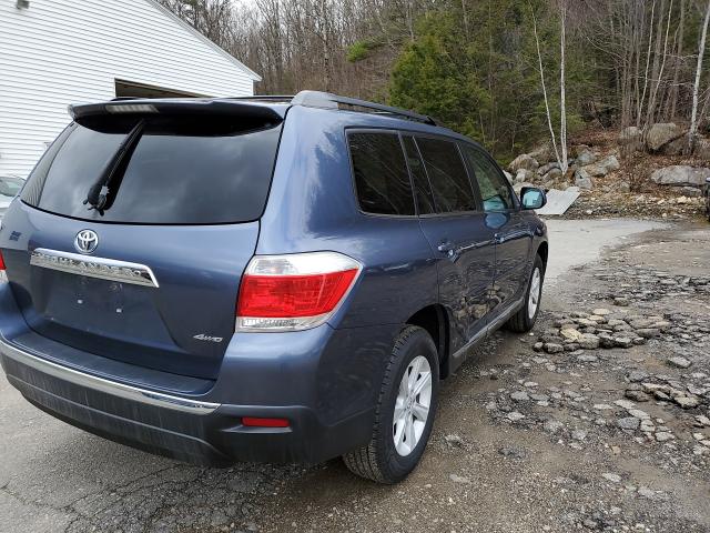 5TDBK3EH8DS177787 - 2013 TOYOTA HIGHLANDER BASE  photo 4