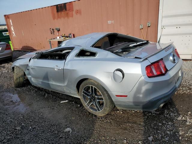 1ZVBP8CF0B5169571 - 2011 FORD MUSTANG GT SILVER photo 2