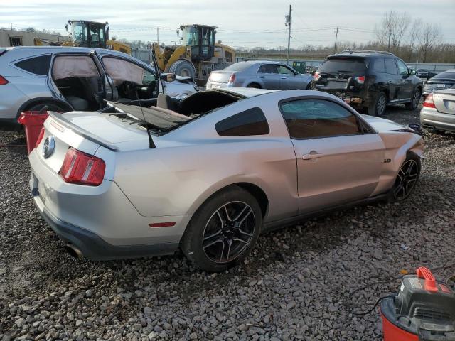 1ZVBP8CF0B5169571 - 2011 FORD MUSTANG GT SILVER photo 3