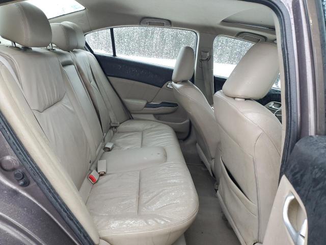 2HGFB2F97CH507324 - 2012 HONDA CIVIC EXL ბეჟი ფოტო 10