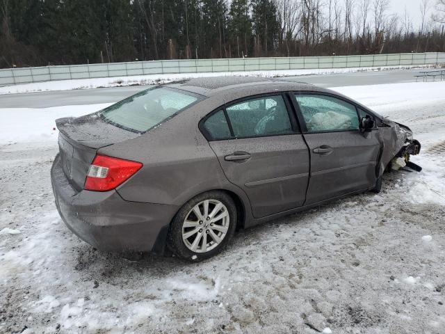 2HGFB2F97CH507324 - 2012 HONDA CIVIC EXL BEIGE photo 3