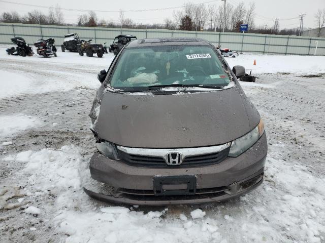 2HGFB2F97CH507324 - 2012 HONDA CIVIC EXL ბეჟი ფოტო 5