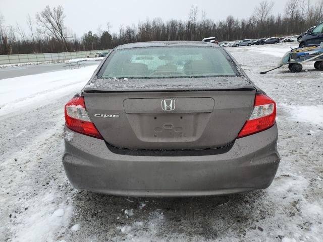 2HGFB2F97CH507324 - 2012 HONDA CIVIC EXL ბეჟი ფოტო 6