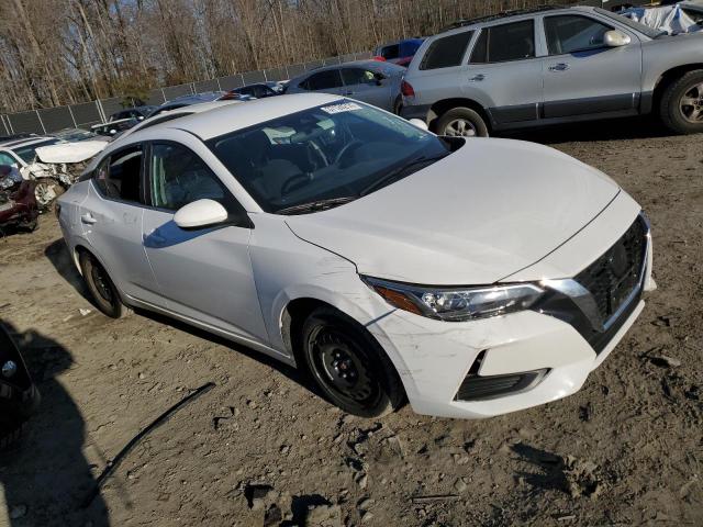 3N1AB8BV8NY279557 - 2022 NISSAN SENTRA S WHITE photo 4