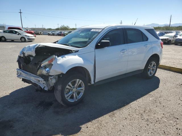 2GNALBEK6C6181156 - 2012 CHEVROLET EQUINOX LS WHITE photo 1