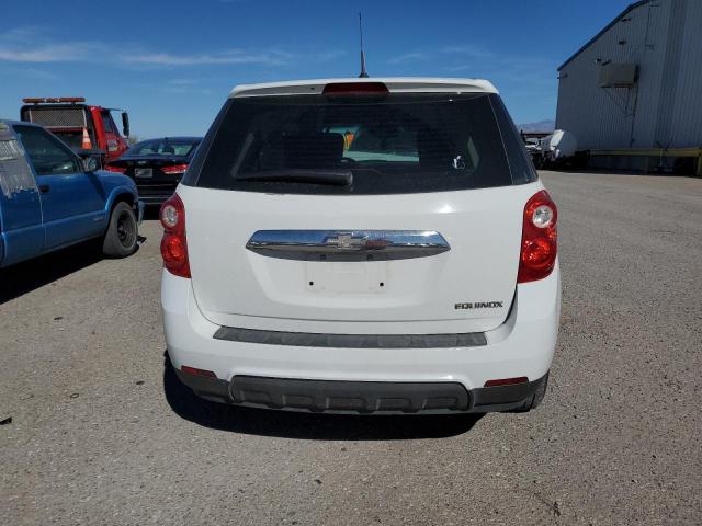 2GNALBEK6C6181156 - 2012 CHEVROLET EQUINOX LS WHITE photo 6