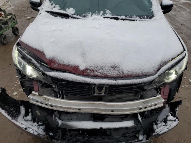 5FNYF8H52KB023929 - 2019 HONDA PASSPORT EXL BURGUNDY photo 12