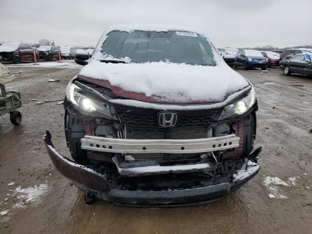 5FNYF8H52KB023929 - 2019 HONDA PASSPORT EXL BURGUNDY photo 5