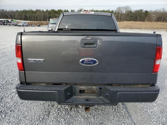 1FTRX12W27KD51114 - 2007 FORD F150 GRAY photo 6