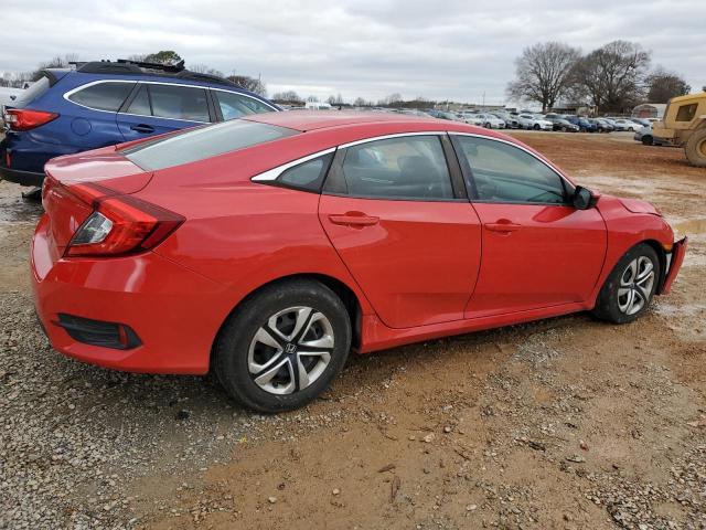 2HGFC2F56JH533680 - 2018 HONDA CIVIC LX RED photo 3