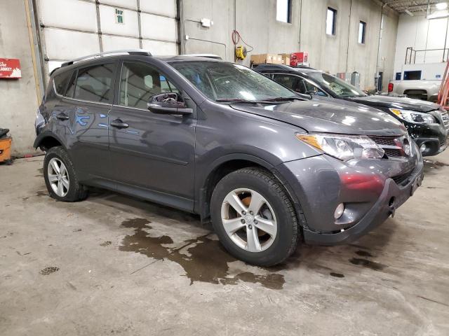 JTMRFREV5D5028643 - 2013 TOYOTA RAV4 XLE GRAY photo 4