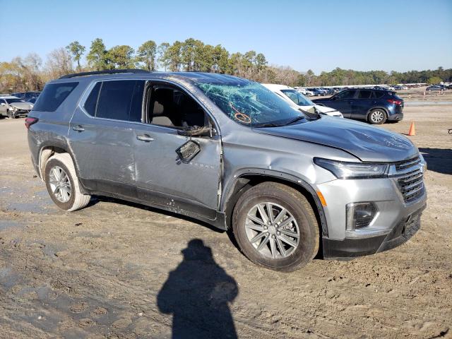 1GNERGKW3PJ245442 - 2023 CHEVROLET TRAVERSE LT GRAY photo 4