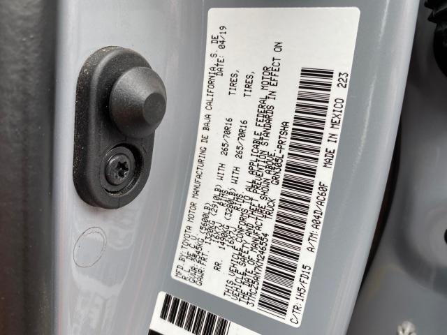 3TMCZ5AN7KM246554 - 2019 TOYOTA TACOMA DOUBLE CAB  照片 10