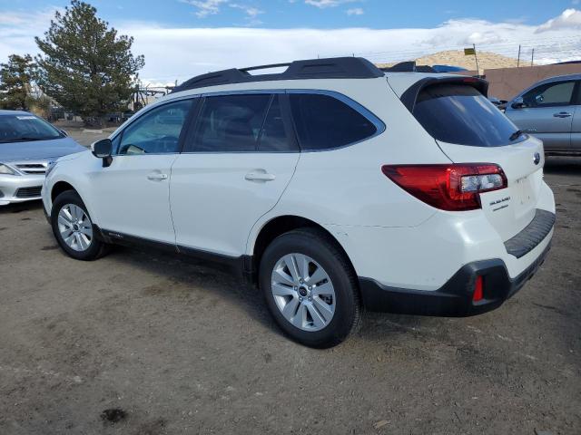 4S4BSAFC5K3269828 - 2019 SUBARU OUTBACK 2.5I PREMIUM WHITE photo 2