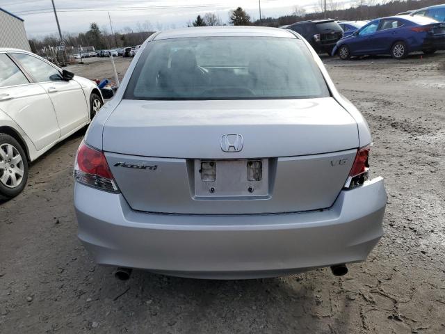 1HGCP36708A043629 - 2008 HONDA ACCORD EX SILVER photo 6