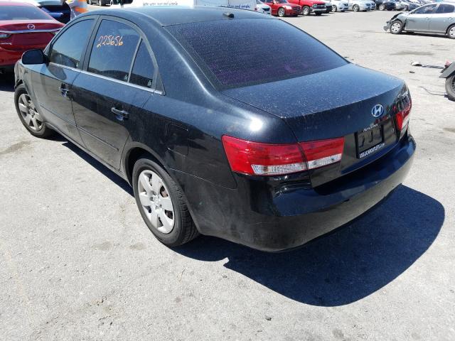 5NPET46C98H303640 - 2008 HYUNDAI SONATA GLS  photo 3