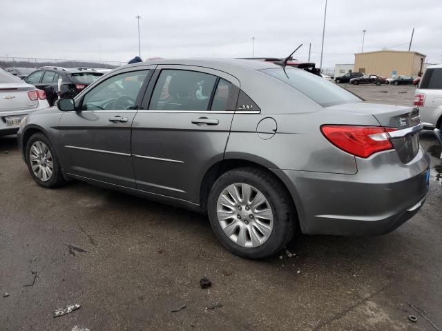 1C3CCBAB4DN635641 - 2013 CHRYSLER 200 LX GRAY photo 2