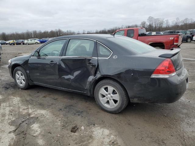 2G1WT58K389159576 - 2008 CHEVROLET IMPALA LT BLACK photo 2