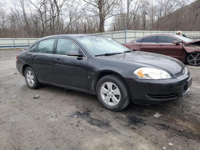 2G1WT58K389159576 - 2008 CHEVROLET IMPALA LT BLACK photo 4